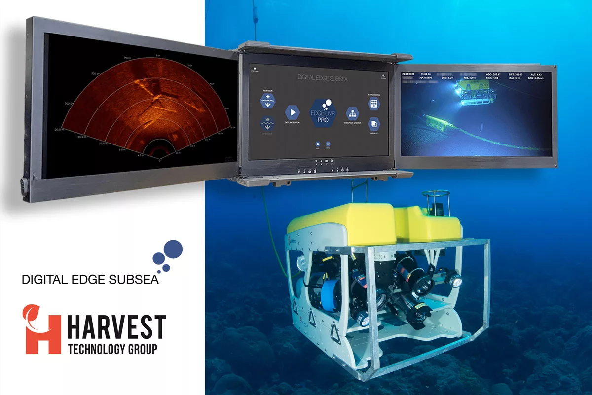 Harvest Technology and Digital Edge Partnership at oceanology 2023